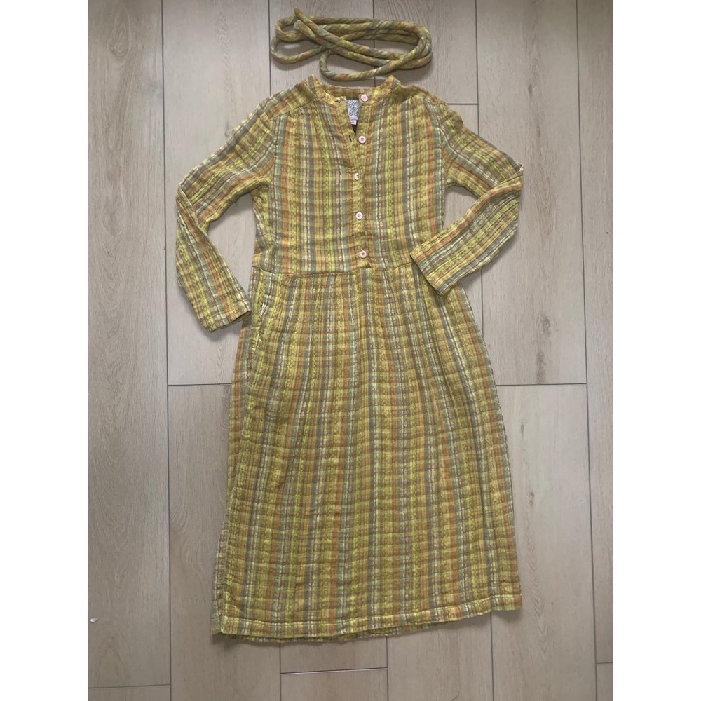 XS Ace & Jig Grace Dress in Amber